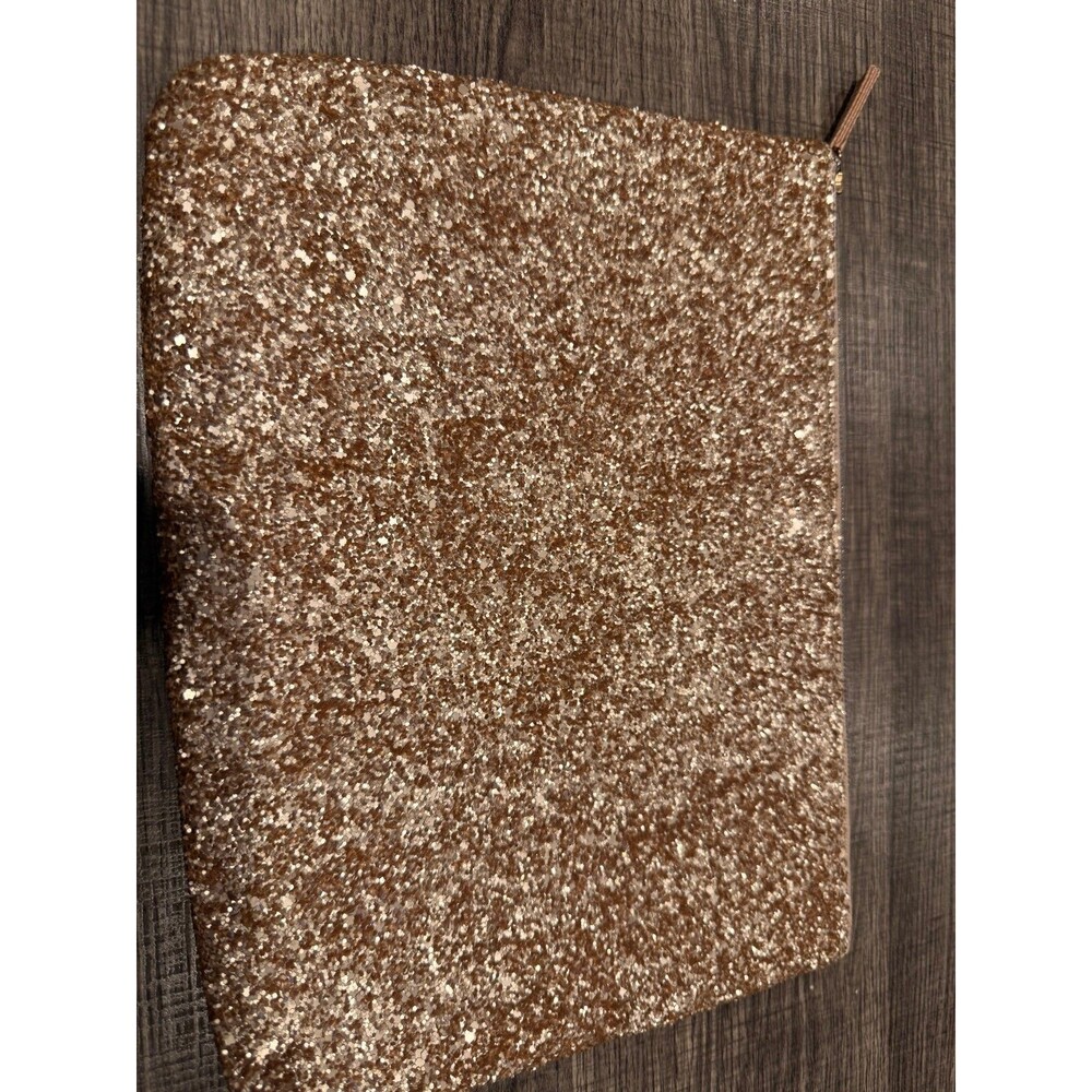 large make up bag glitter